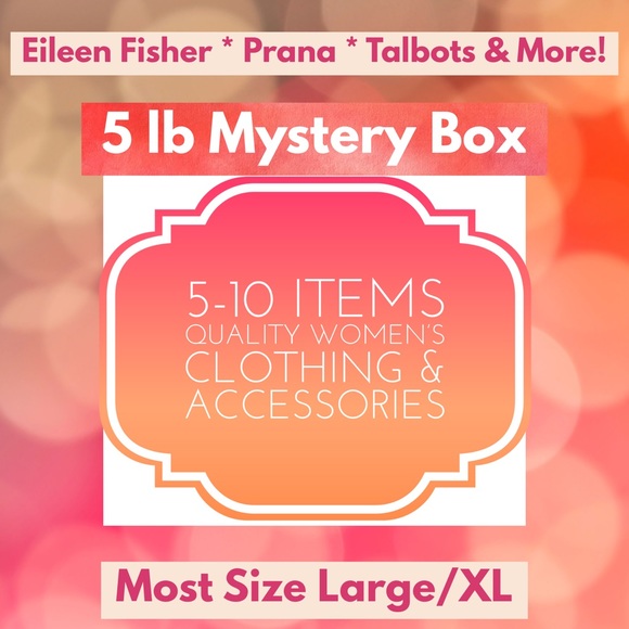 Mystery Dresses & Skirts - 5 lb 5-10 piece Mystery Box Women’s Clothing and Accessories